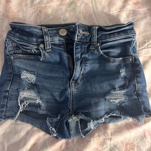 American eagle jean shorts